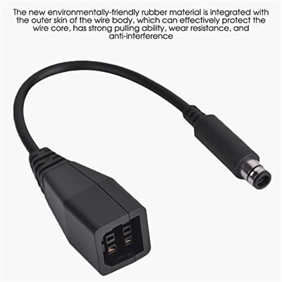 Adaptör Güç Kaynağı Dönüştürücü Aktarım Kablosu Xbox 360 - Xbox 360E için, Sabit Oyun Konsolu Güç Kaynağı Adaptörü Dönüştürücü Kablosu Xbox 360 için Microsoft için