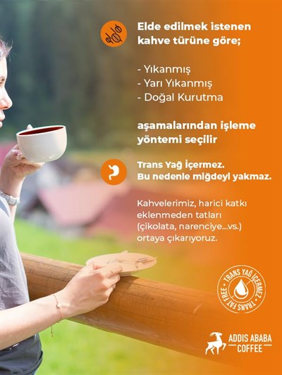 Addis Ababa Coffee - Awasa Blend Kahve 4x250 Gr. (Kavrulmuş Çekirdek)