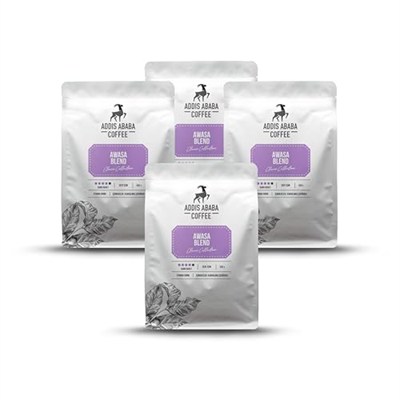 Addis Ababa Coffee - Awasa Blend Kahve 4x250 Gr. (Kavrulmuş Çekirdek)