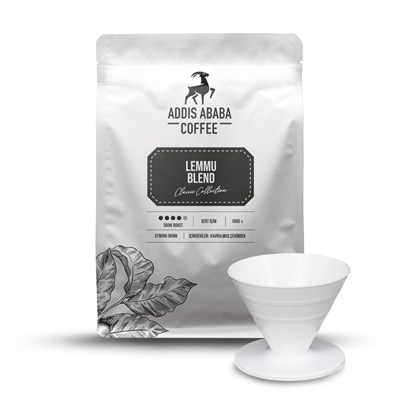 Addis Ababa Coffee - Lemmu Blend Kahve 1000 gr + V60