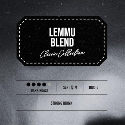 Addis Ababa Coffee - Lemmu Blend Öğütülmüş Filtre Kahve 1000 Gr.