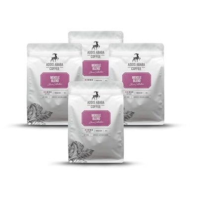 Addis Ababa Coffee - Mekele Blend Kahve 4x250 Gr. (Kavrulmuş Çekirdek)