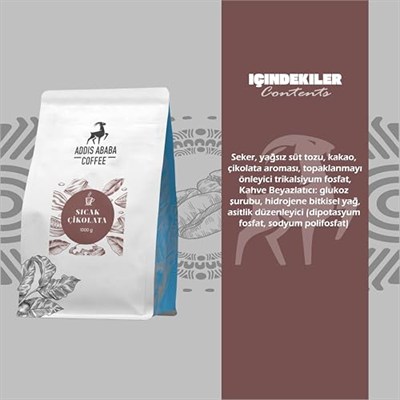 Addis Ababa Coffee - Sıcak Çikolata 1000 Gr.