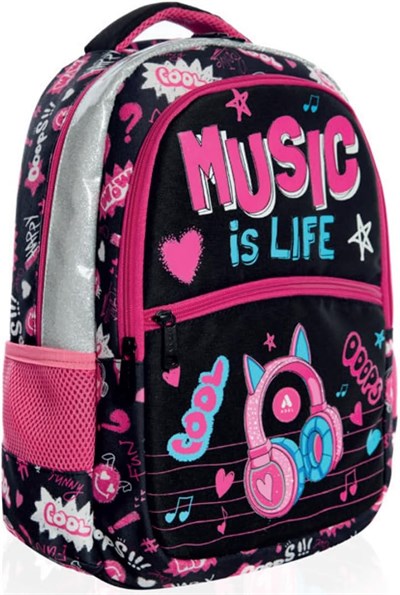 ADEL Junior Sırt Çantası, Music is Life