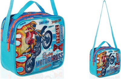 ADEL Kids Beslenme Çantası, Motocross, PVC
