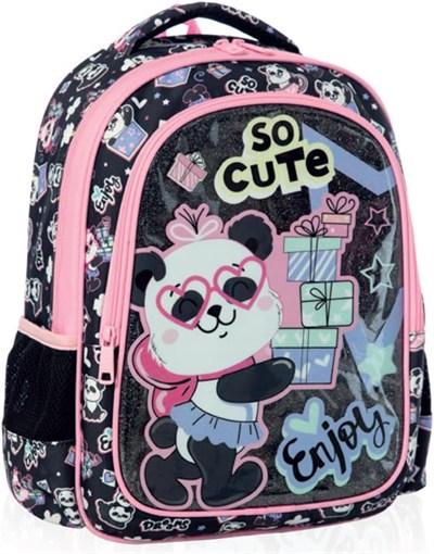 ADEL Kids Sırt Çantası, Cute Panda, PVC