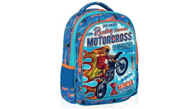 ADEL Kids Sırt Çantası, Motocross, PVC