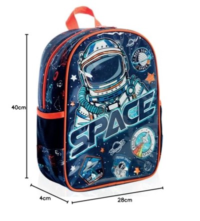 ADEL Kids Sırt Çantası, Space, PVC
