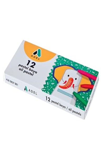 Adel Pastel Boya, 12 Renk, 4280837002 - Seçenekler: 12li, 18li, 24lü
