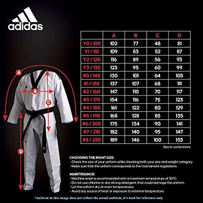 adidas Adi Start II Siyah V Yaka Siyah Kuşak Tekvando Dobok Üniforma