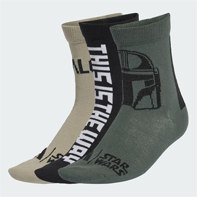adidas ADIDAS STAR WARS MANDALORIAN YOUTH SOCKS