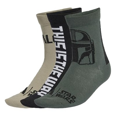 adidas ADIDAS STAR WARS MANDALORIAN YOUTH SOCKS
