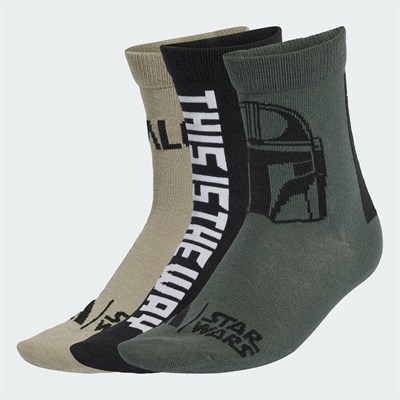 adidas ADIDAS STAR WARS MANDALORIAN YOUTH SOCKS