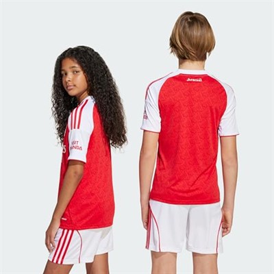 adidas Afc H Jsy Y Çocuk Arsenal 25/26 İç Saha Forması JI9533 Kırmızı