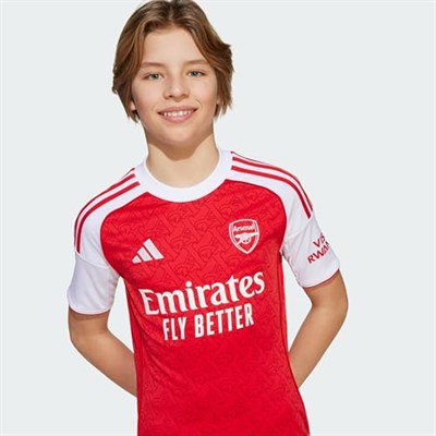 adidas Afc H Jsy Y Çocuk Arsenal 25/26 İç Saha Forması JI9533 Kırmızı