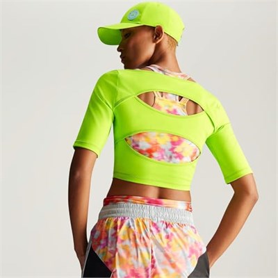 adidas Asmc Crop Kadın Günlük Tişört IX8072 Yeşil