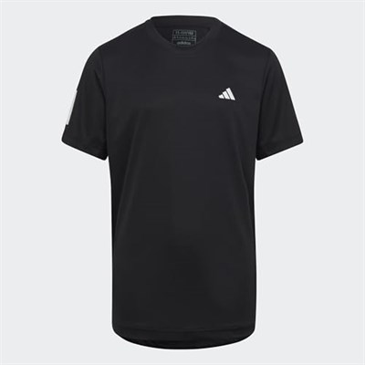 adidas B Club 3Str Tee Çocuk Tenis Tişörtü HR4229 Siyah