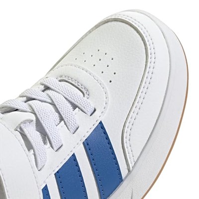 adidas Breaknet 3.0 Çocuk Sneaker Ayakkabısı Beyaz-Kırmızı, NNU93