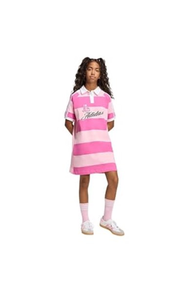 adidas Çocuk Pembe Eşofman T-SHIRT DRESS KE2738