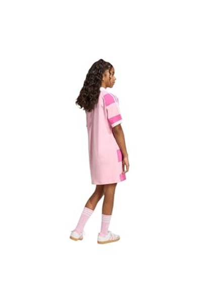 adidas Çocuk Pembe Eşofman T-SHIRT DRESS KE2738
