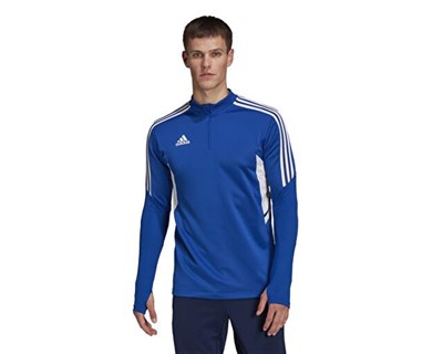 adidas Con22 Tr Top Erkek Futbol Uzun Antrenman Üstü HA6271 Mavi