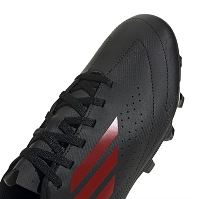 adidas DEPORTIVO III FxG Erkek Sert Zemin Futbol Ayakkabısı/Krampon, core black/better scarlet/core black,41 1/3