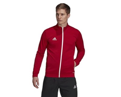 adidas Ent22 Tk Jkt Erkek Futbol Antrenman Ceketi H57537 Kırmızı