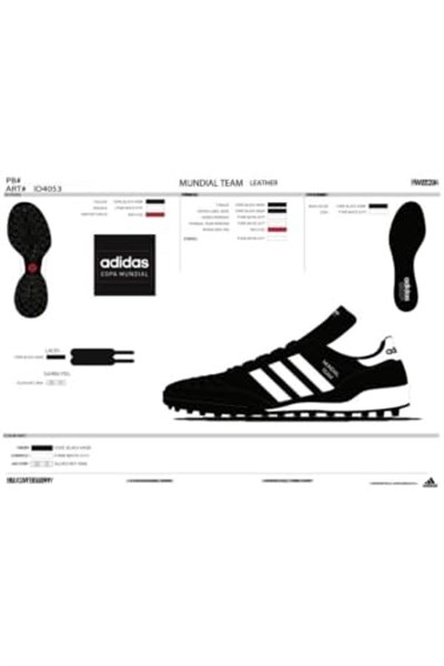 adidas Erkek Mundial Team futbol ayakkabısı