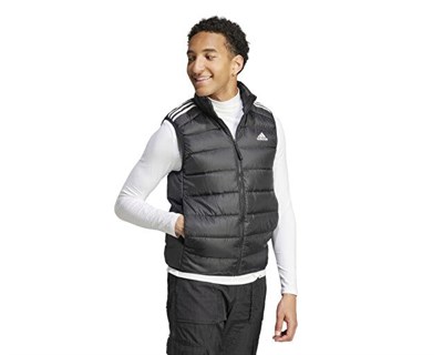 adidas Essentials 3 şeritli hafif yelek Kuş tüyü mont erkek yetişkin