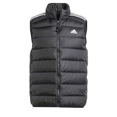 adidas Essentials 3 şeritli hafif yelek Kuş tüyü mont erkek yetişkin