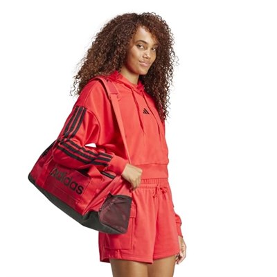 adidas Essentials 3-Stripes French Terry Crop Hoodie