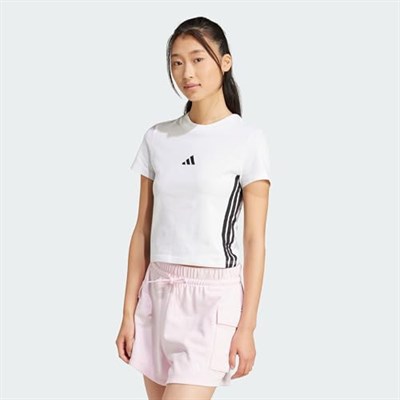 adidas Essentials 3-Stripes Slim Baby Kadın Tişört