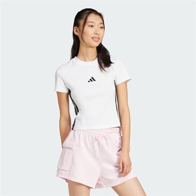 adidas Essentials 3-Stripes Slim Baby Kadın Tişört