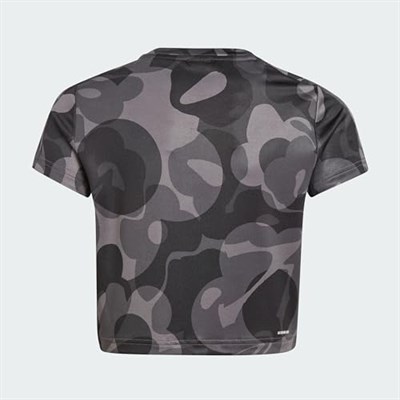 adidas Essentials Aeroready Seasonal Print Crop Çocuk Tişört