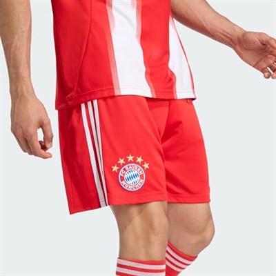 adidas FC Bayern 25/26 İç Saha Şortu JJ2133 Kırmızı
