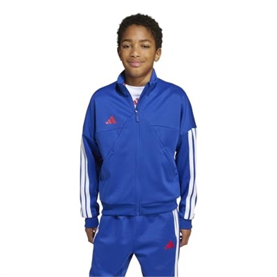 adidas House Of Tiro Çocuk Spor Ceketi Dik Yaka, 01-JW5084-4 - Seçenekler: 7-8 Yıl, 9-10 Yıl