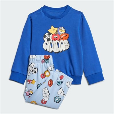 adidas I FUN AOP JOG Çocuk Eşofman Takımı, JI6236 - Seçenekler: 2-3A, 3-6 AY, 12-18 Yıl, 18-24 Yıl