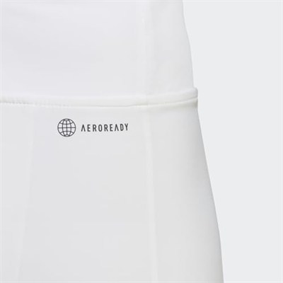 adidas Kadin Club Pleatskirt Etek, White, L