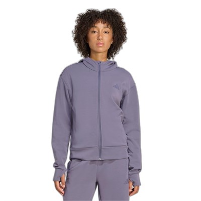adidas Kadın Mor Ceket D4T FZ HOODIE JX7310