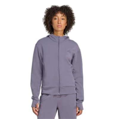 adidas Kadın Mor Ceket D4T FZ HOODIE JX7310