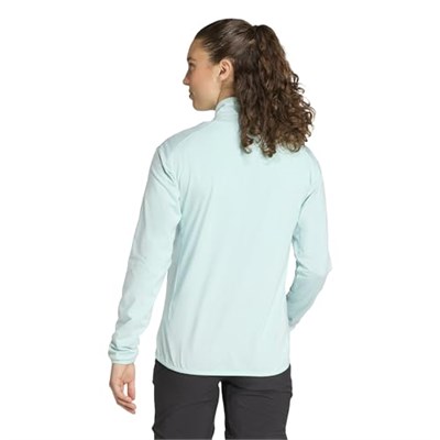 adidas Kadın Terrex Multi CLIMAWARM Tam Fermuarlı Tech Polar Ceket