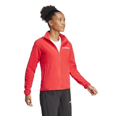 adidas Kadın W MT ESS FZ FL Polar Spor Üst Giyim