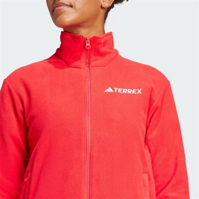 adidas Kadın W MT ESS FZ FL Polar Spor Üst Giyim