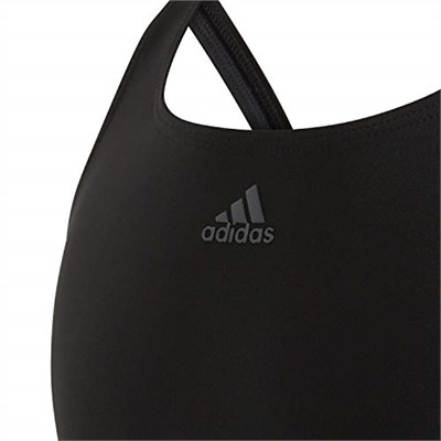 adidas Kiz Çocuk Fit Suit 3S Y Mayo, Black/White