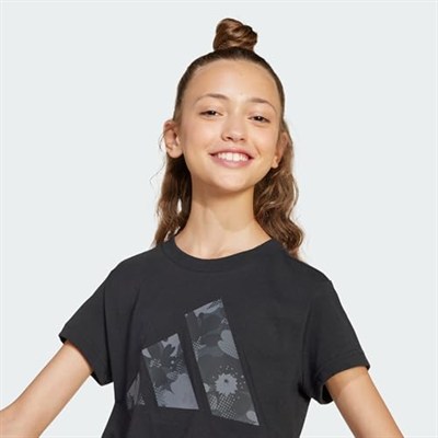 adidas Kız Çocuk JG FLWR T T-Shirt