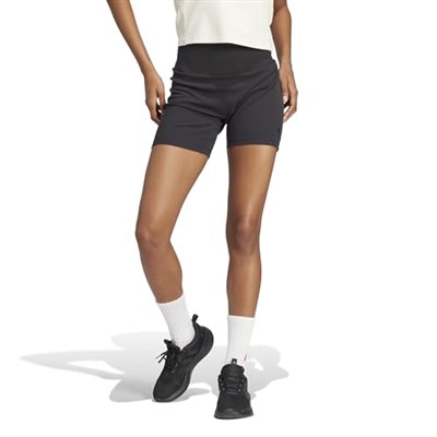 adidas Lounge Ribbed High Waist Bike Kadın Şort