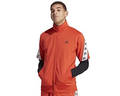 adidas M Short Ts Tt Erkek Günlük Kısa Kollu Ceket IB8414 Turuncu