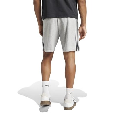 adidas Mens Essential 3-Stripes Fransız Terry Şort