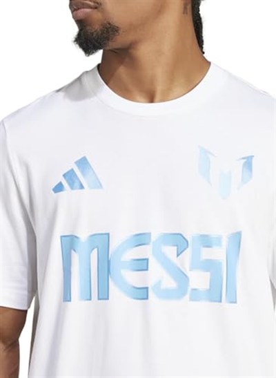 adidas Messi Name and Number Graphic Tee