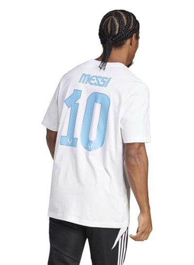 adidas Messi Name and Number Graphic Tee